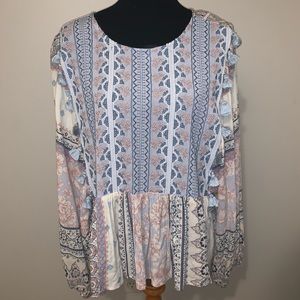 🌞Flowy Peplum Fit Top🌞